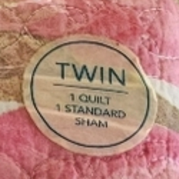 C & F Twin Quilt Set NEW MOANA Tropical L👀K - Picture 11 of 12